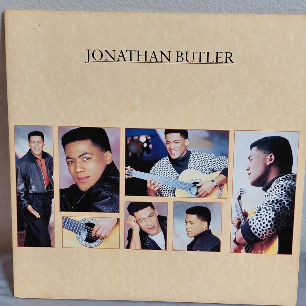 Jonathan Butler Self-Titled 2-LP Vinyl 1987 Jive 1032-1-J Gatefold R&B Smooth